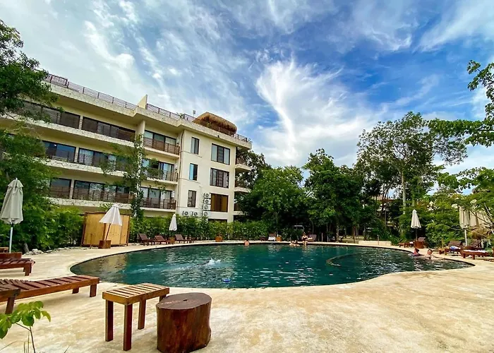 Selva Norte Jungle Luxe With Jaccuzi And Pool Apartamento Tulum